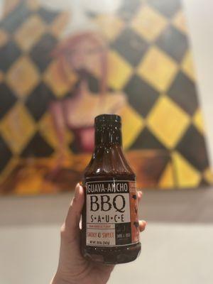 Their custom made guava bbq sauce