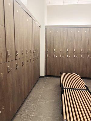 Locker room