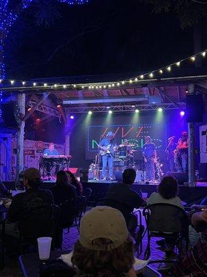 Live Music & full stage set up