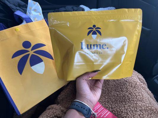 Lume packaging!