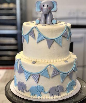 Baby shower cake