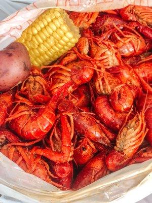 Boiled Crawfish spicy