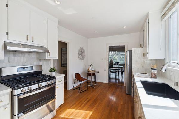 Partial kitchen renovation done in just about a week!