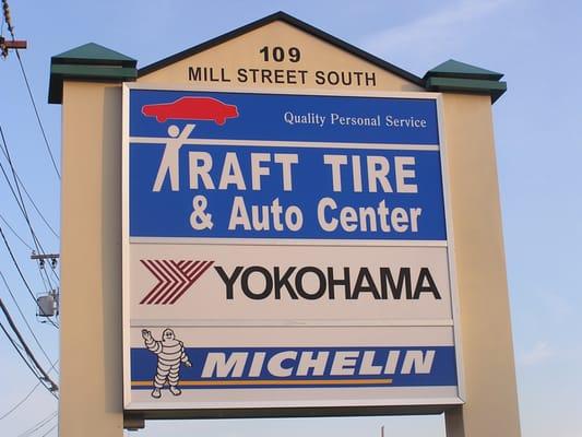 Our Exterior Sign on Rt. 85