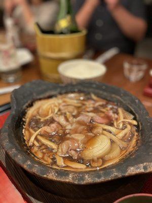 Kamo Jibuni Nabe (duck)