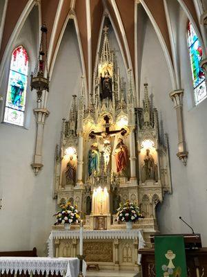 The altar