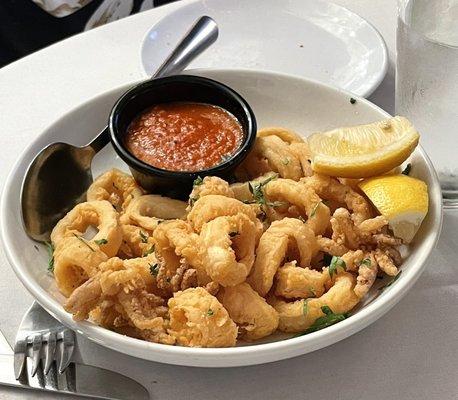 Fried calamari