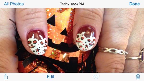 Halloween nails