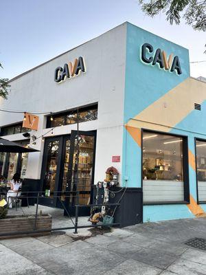 Cava storefront