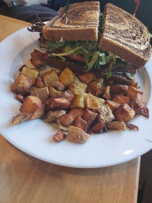 BLT with house fries