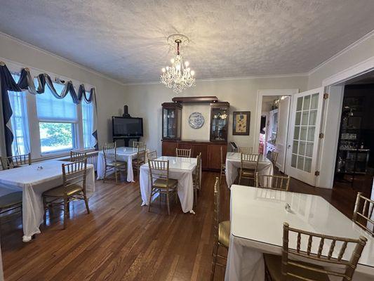 Dining area