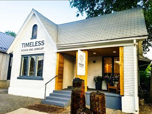 Timeless Design and Jewelry storefront.