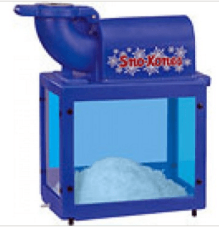 Concession Style Snow Cone Machine