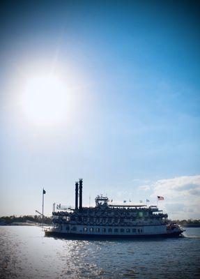 City of New Orleans passing us...