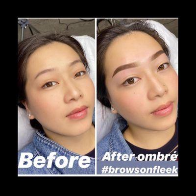 Ombre brows