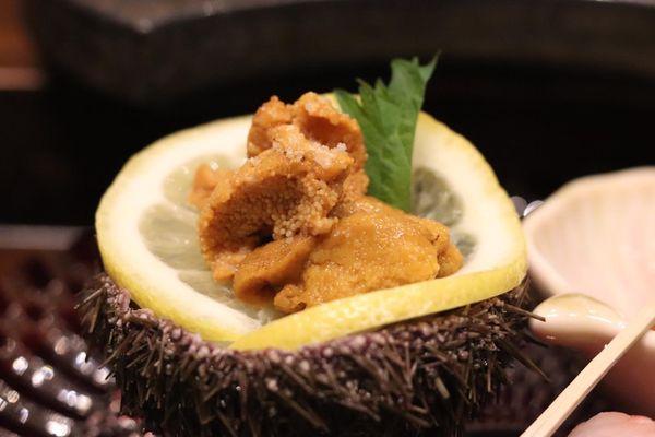 Fresh uni melts in your mouth!