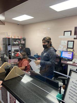 Foul workers, should probably get more polite front desk