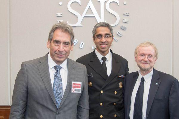 With U.S. Surgeon General Dr. Vivek Murthy and American College of Sports Medicine CEO Jim Whitehead in Wadhington D.C.