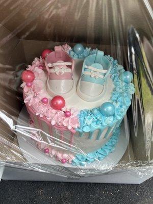 Gender Reveal Cake!