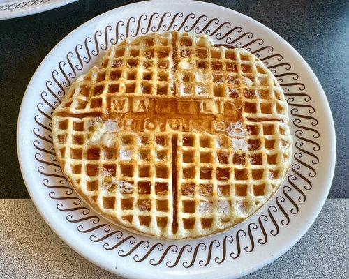 The eponymous waffle. I love the logo.