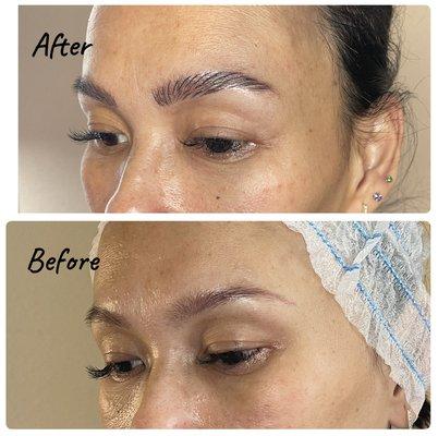 Eyebrow microblading - Session 1