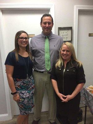 Dr. Christian Dinn, staff and board of directors member at our Open House