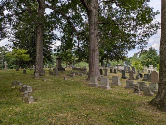 Charles Baber Cemetery, Pottsville