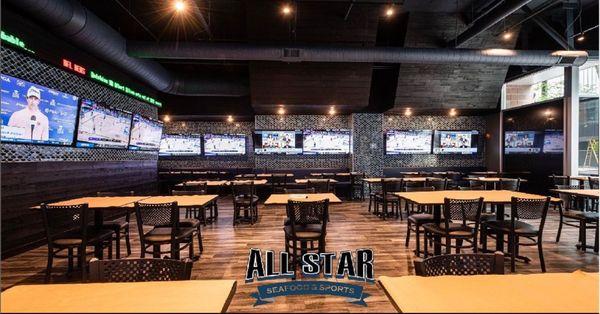 23 Huge Screen Tv's 
Best Place to watch Sports!