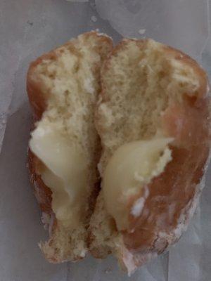 [cross section] of the bavarian kreme