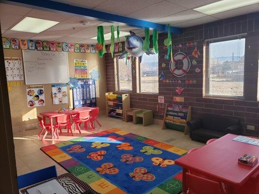 Our 4 Year Old Classroom, full of fun and engaging toys and activities to help get our friends ready for kindergarten