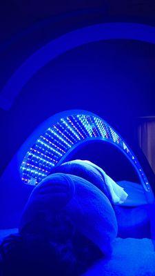 LED light therapy treatment