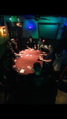 Free Poker tournament nights every Sunday and Tuesday