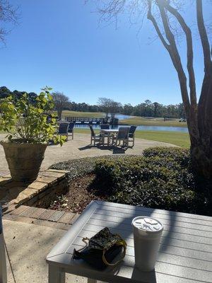 View from club house patio