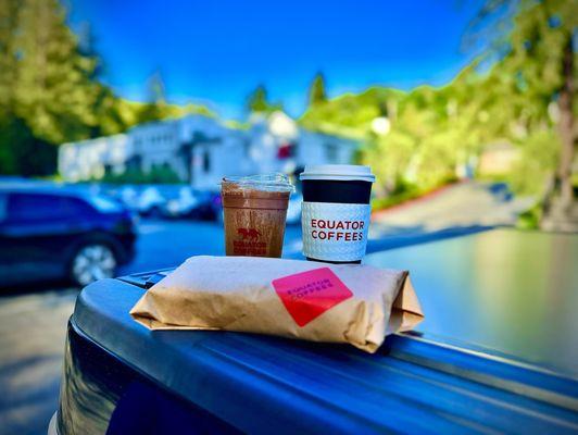 Raspberry Chocolate Cold Brew Cream and Vanilla Latte were not good. Breakfast Frittata Sandwich is good, but not $12.50 good.