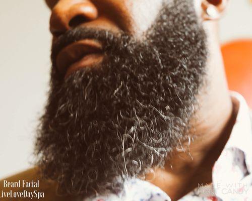 Now booking beard facial treatments!