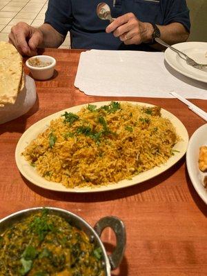 Chicken biryani