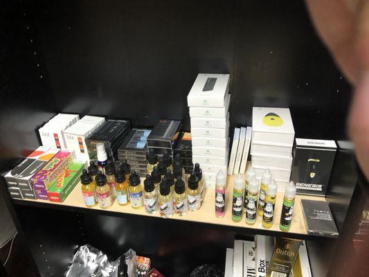 Sourins, Juuls, phix, BO. We carry the latest in vapors