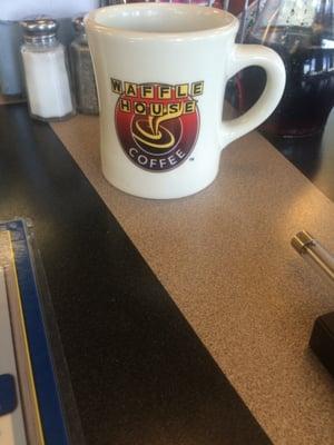 Waffle House Dark roast Coffe is is very good.