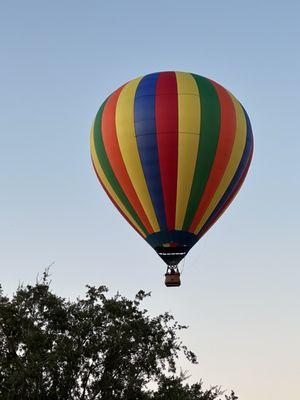 Hot air balloon ride near Orlando Florida