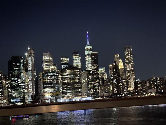 Beautiful view of the city from the roof top of 1 Hotel