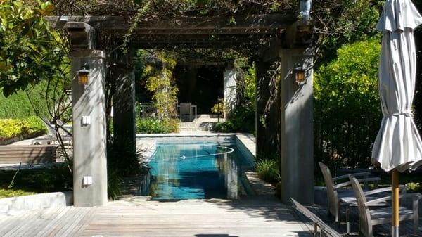 Malibu Mediterranean inspired pool