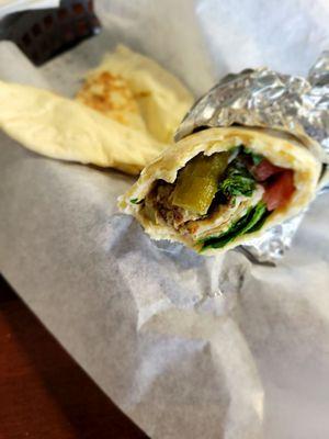 Falafel wrap