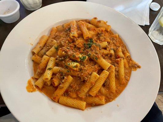 Rigatoni Bolognese!