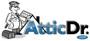 Our AtticDr.com Logo created here in Austin, Texas! We will  improve your home's Energy Efficiency with a custom plan to fit you