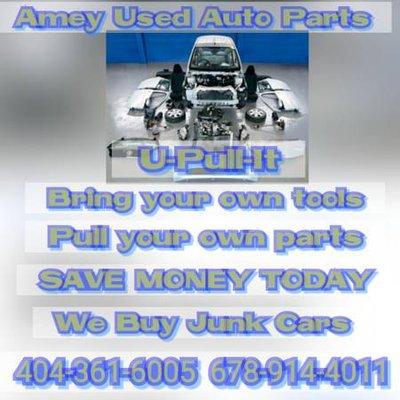 WE HAVE QUALITY PARTS AND WE BUY JUNK CARS  404-361-6005