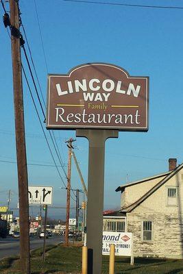 30 West Family Restaurant or Lincoln Way Family Restaurant. They're the same.