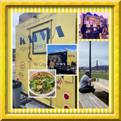 Montage of images from Kayma - Algerian Eatery Truck