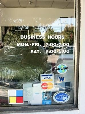 Business Hours