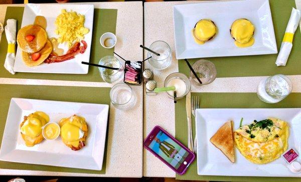 Virgin kid's daiquiri $14 family of 4 two kids these small meals over $140 $14 omelette no potatoes 20% tip included no notice