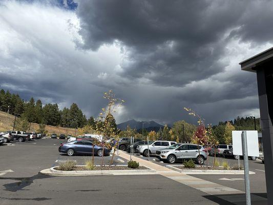 Awesome view from Flagstaff Bone and Joint which is soothing!